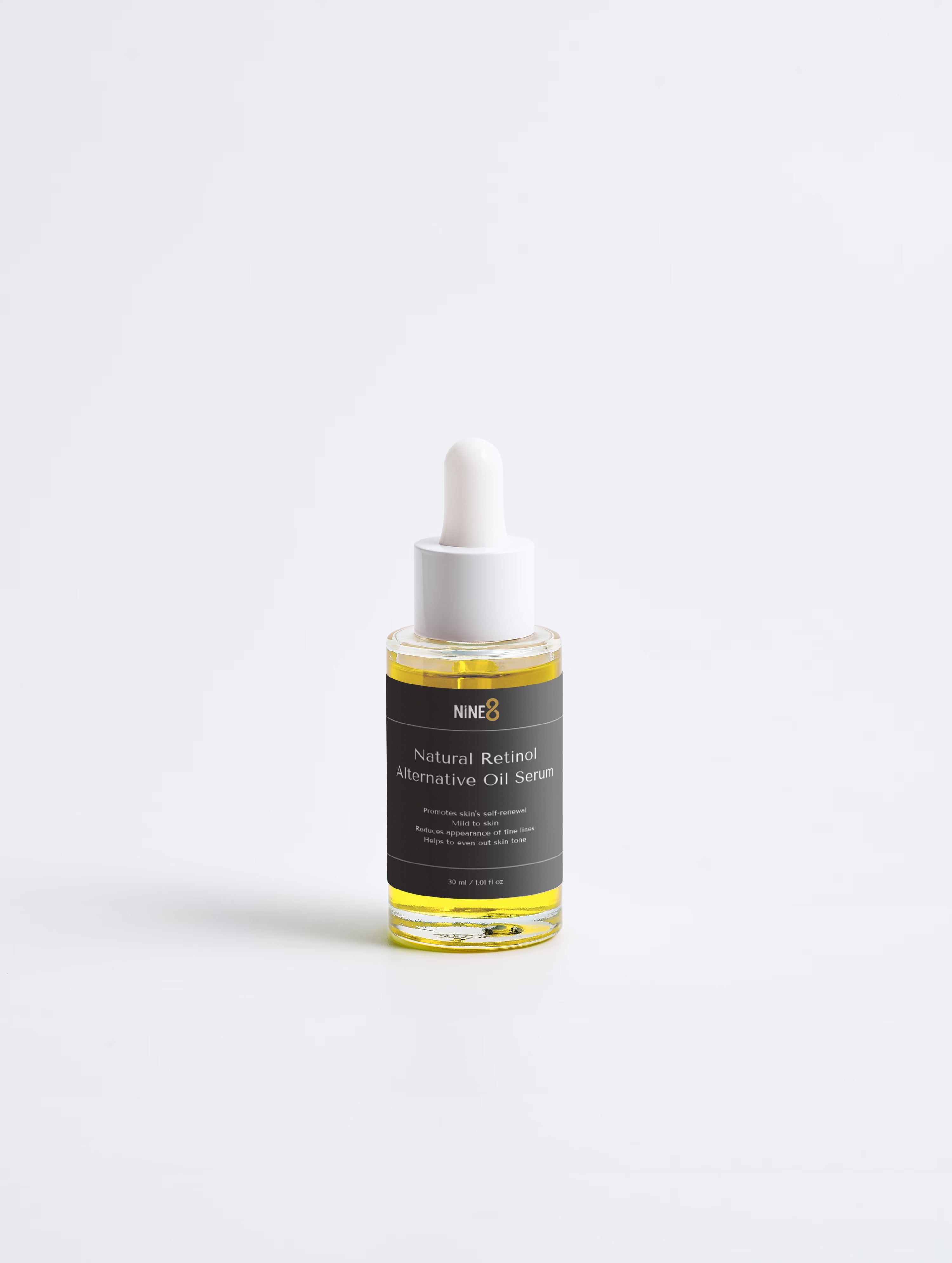 Sérum oleoso con alternativa natural al retinol